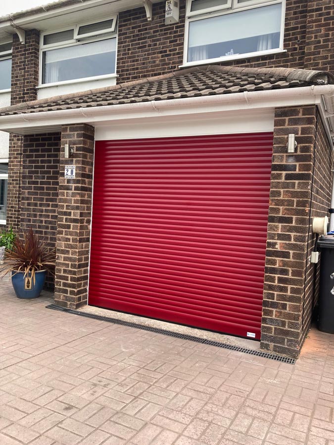 locally installed garage door